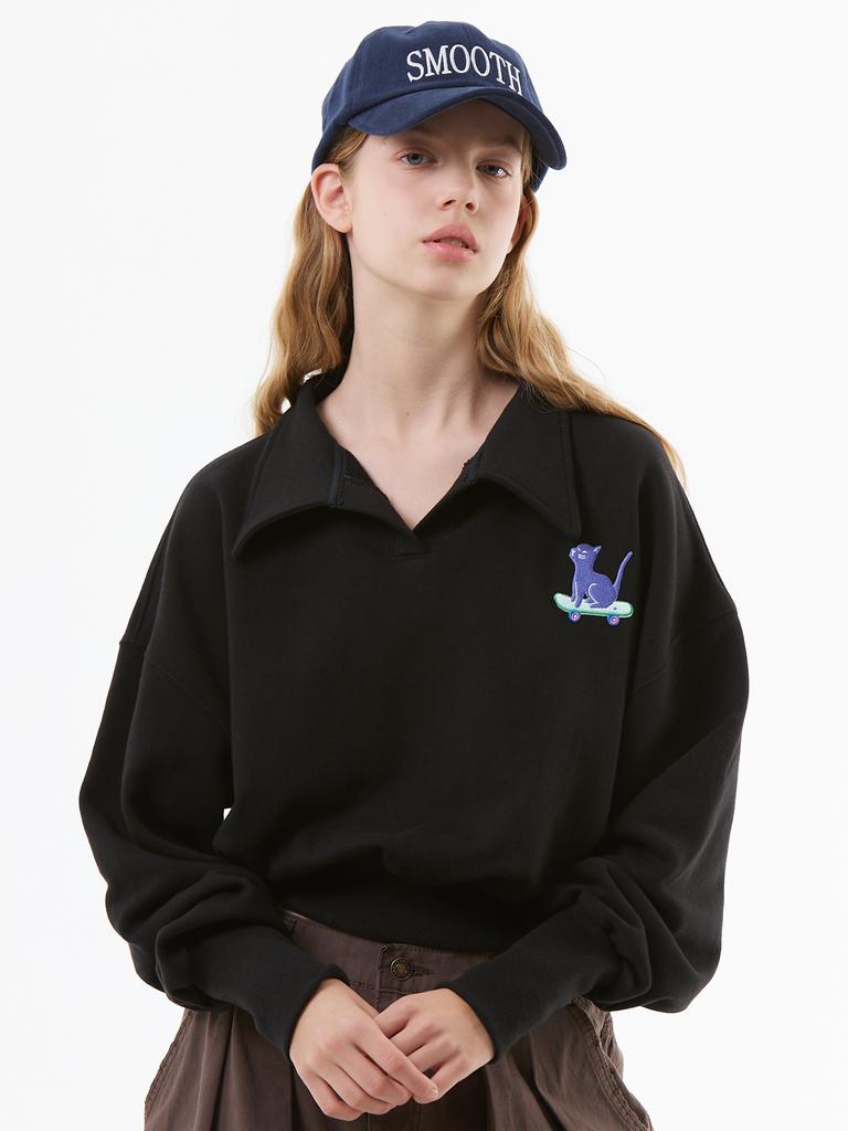 UNKNOWN PLANET Up-336 Polo Shirt Black
