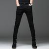 Sommer Herren Jeans Frühling und Herbst Hosen Herren Schwarz Trend Casual Stretch Freizeit Flut Modelle Kleine Beinhosen Hosen