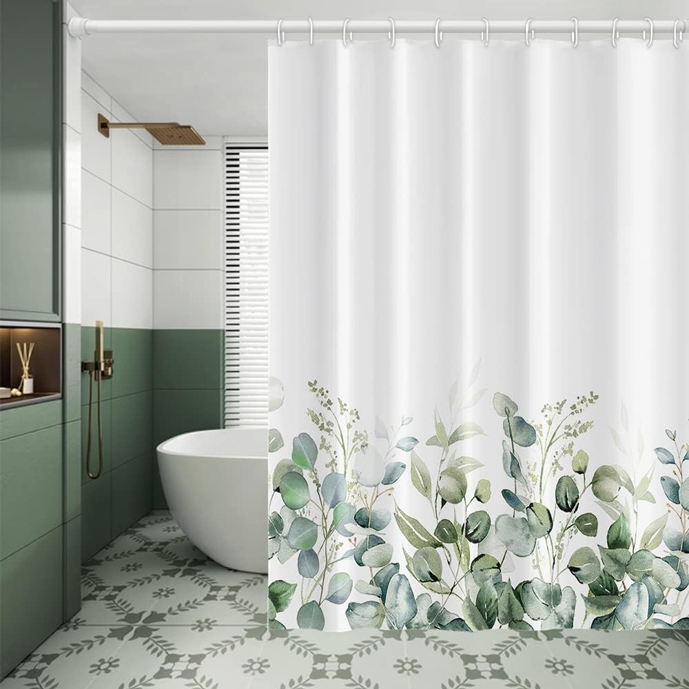 Cartoon Dinosaur Shower Curtains Colorful Cute Dino Funny Animals Pattern for Kids Neutral Shower Curtain Waterproof Fabric