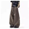 Spring and Autumn New Retro Anti-wrinkle Quick-drying Tooling Straight Loose Wide-leg Versatile Scimitar Casual Long Pants Men