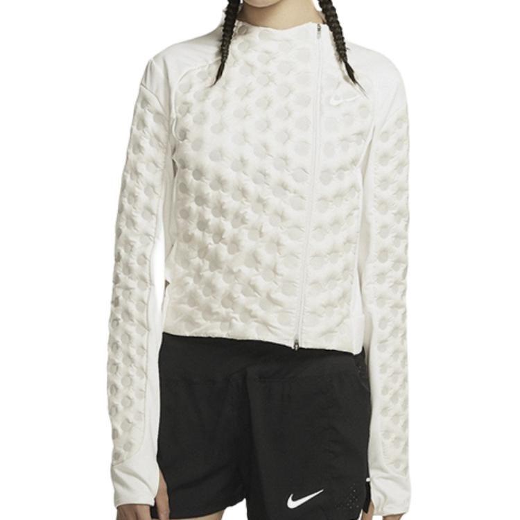 Nike Down Jackets Women's White Stand Collar BV3848-133