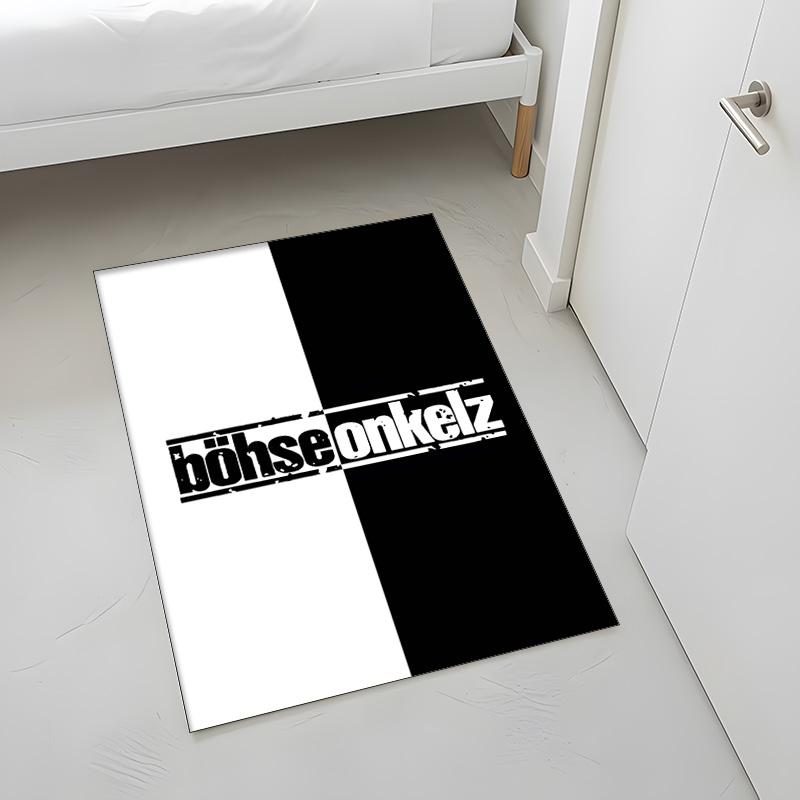 Böhse Onkelz (14) Rug Suitable For Living Rooms Bedrooms Computer Rooms Dining Areas And Placement Under Tables And Chairs Also An Ideal Choice For Of