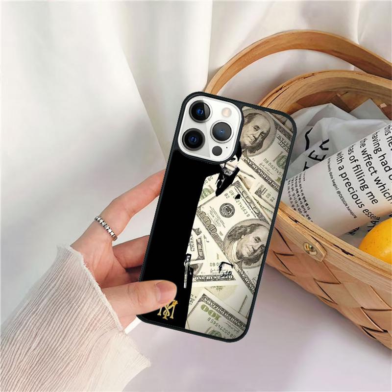 Tony Montana Scarface Phone Case For iPhone 17 Air 16 15 14 11 12 13 Pro  MAX Plus coque Cover Shell