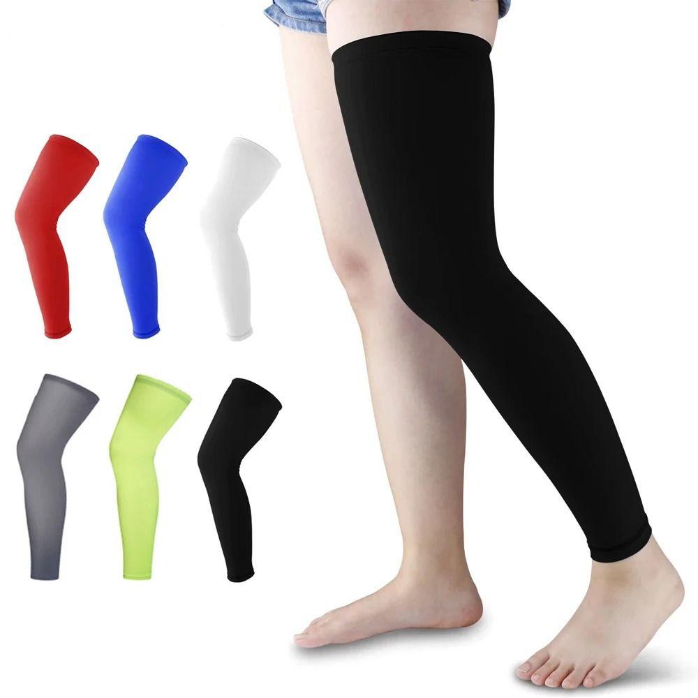 Sweat Wicking Long Compression Leg Sleeve Breathable Compression Leg Warmers Women