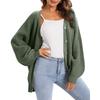 Women's Cardigan Sweater Button-Down Long Sleeve Oversized Knit Cardigans