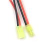 1Pair Mini Tamiya Connector Male & Female 2Pin Battery Wire 16Awg
