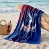 Serviette de plage Thème Crystal Palace Douce Séchage Rapide?Serviette sèche pour vacances d'été à la plage Natation