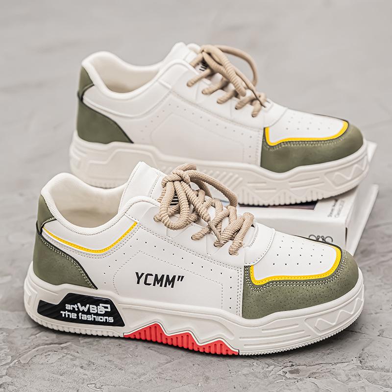 

Модные повседневные мужские кроссовки для сноуборда, повседневные, рабочие, универсальные, на толстой подошве, увеличивающие рост, со шнуровкой, с низким верхом, мужские туфли для спорта на открытом воздухе, трендовая обувь 44