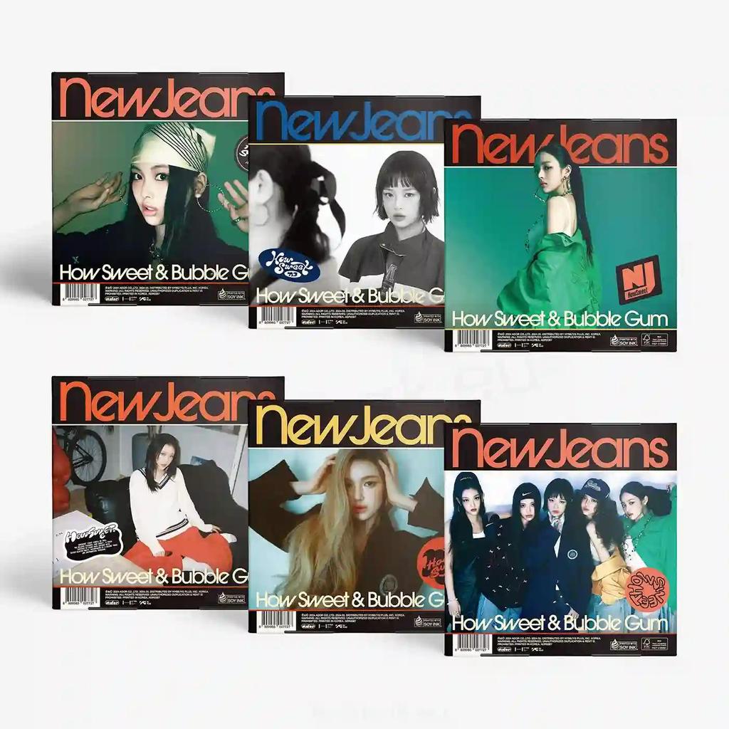 NewJeans [How Sweet] STANDARD,with AM Polaroid