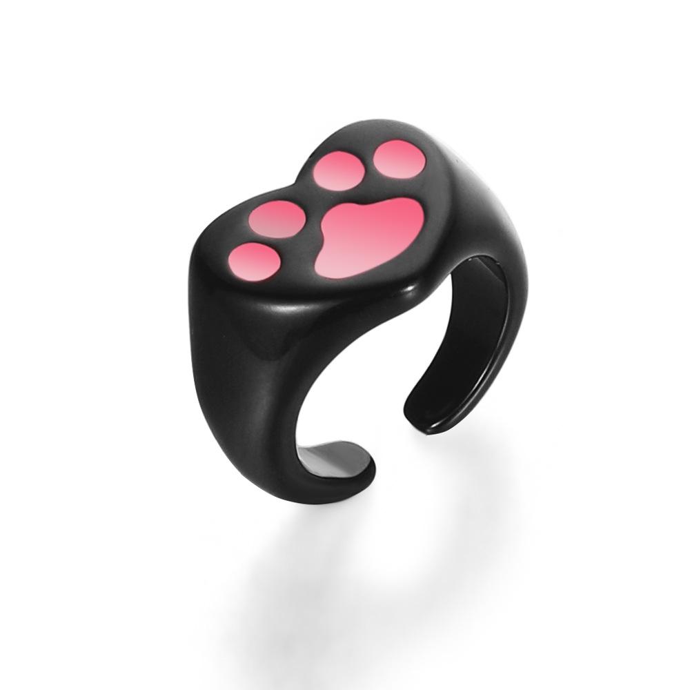 Anello in Resina a Forma di Rana Cartone Animato Bizzarro: Stile Carino e alla Moda per l'Indice o il Dito dell'Articolazione