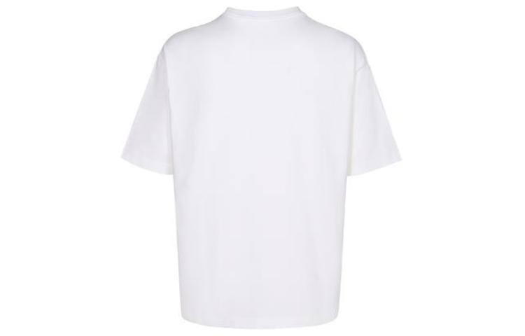 Jordan T-shirt Essenziali per il Volo da Uomo Bianco Girocollo Vestibilità Media Dritta DZ7314-100