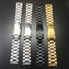 14mm 16mm 18mm 19mm 20mm 21mm 22mm 24mm 26mm Watchband Solid Stainless Steel Metal Bracelet Straps Wrist Band Belt Accessories