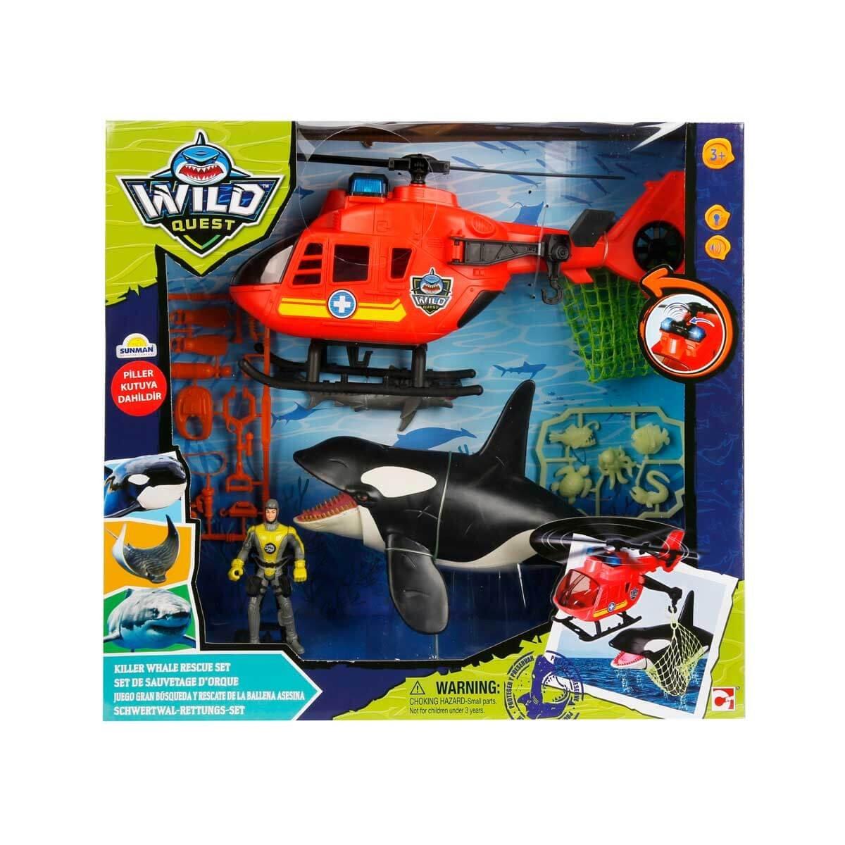

49202 Игровой набор Wild Quest Rescue со звуком и светом