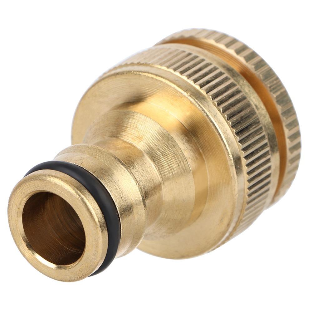 4PCS Brass Hose Quick Connector Quick Connect Water Pipe Connector  Garden Irrigation