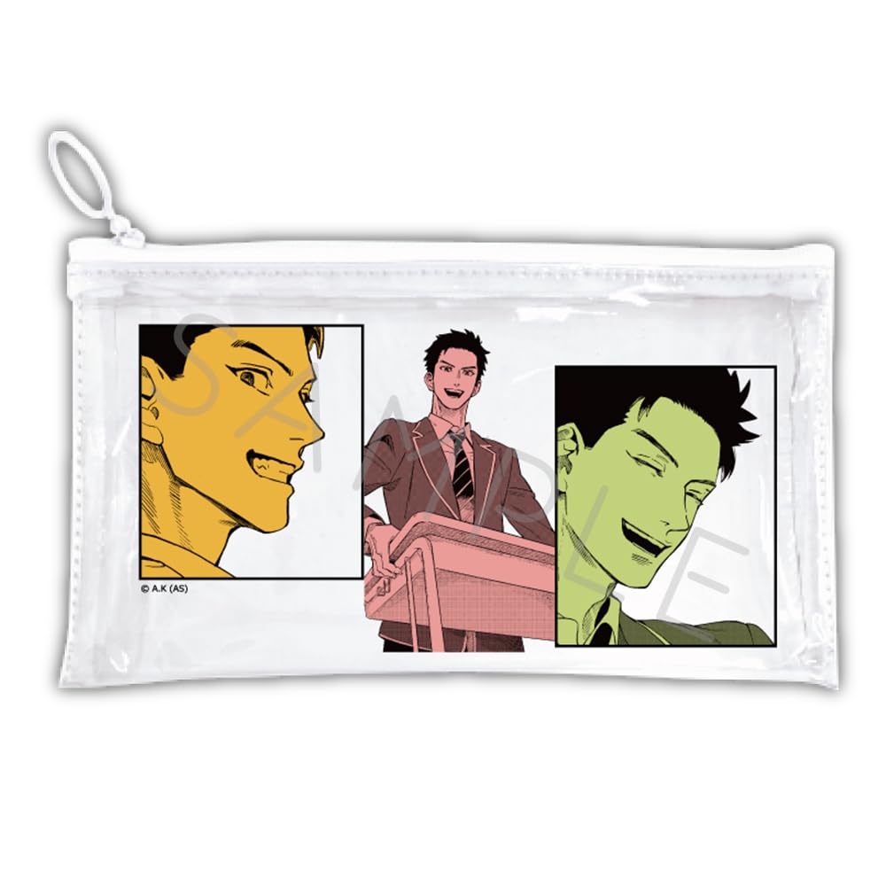 Гранат Аида   B [Хару] Плоский прозрачный пенал