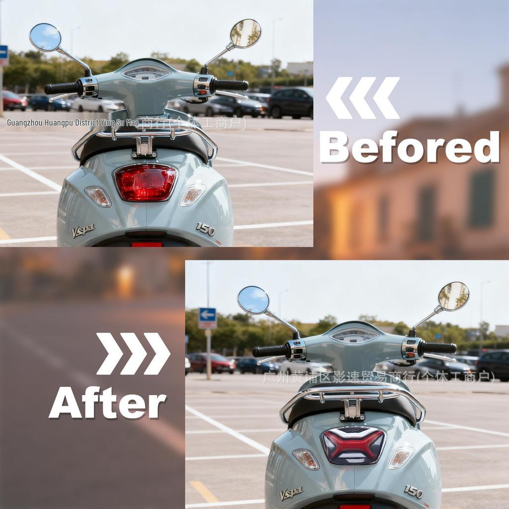 Piaggio Vespa Sprint 150 LED Taillight & Brake Light Assembly