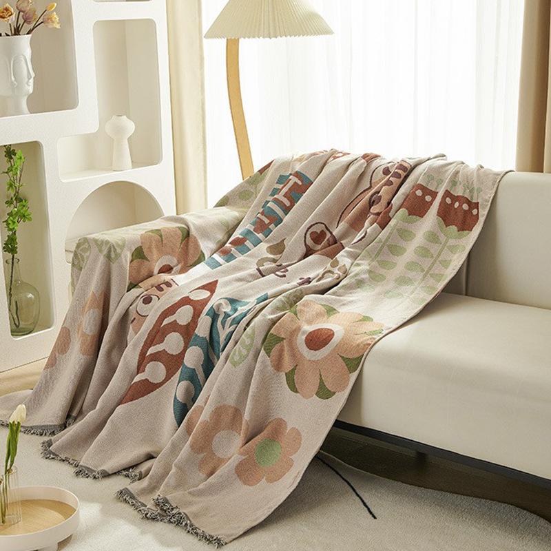 Sofa Cover Cloth for All Seasons Universal Cushion All-inclusive Sofa Cover Chenille Modern Simple Living Room Anti-slip Thickening