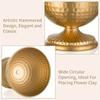WTEMPO Vintage Vase for Fake Flowers for Birthday Party Christmas Anniversary Retro Iron Small Base Vase for Wedding Party Festive Events