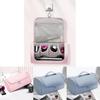 Travel Hair Dryer And Curling Iron Organizer Pu Storage Bag For Bathroom And Vacation Use