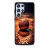 Basketball Korb Sport Hülle für Samsung Galaxy S23 S21 S20 FE S24 S22 Ultra S10 S10e S9 Plus Weiche Schwarze TPU Handyhülle Bumper