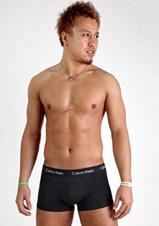 Calvin Klein Cotton Stretch Boxer Item Low-Rise Briefs, Black, 3-Pack, No. 628824-004-001