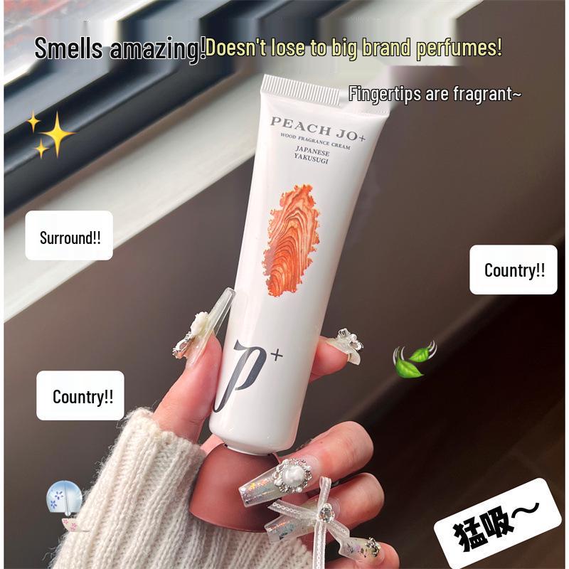 PEACH JO+ Woody Scented Balm: Unisex Long-Lasting Japanese Solid Perfume