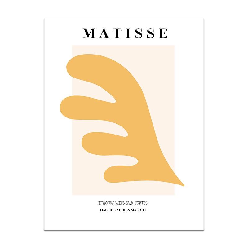 Henri Matisse Poster Flower Canvas Painting Art Nordic Leaf Posters Prints Wall Pictures for Living Room Home Decor Unframed