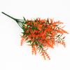 8pcs Artificial Flowers Plastic Dogtail Grass Wedding Decor Fake Flower Simulated Lavender Living Room Office Desk Decoration