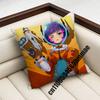 For Juno Ow DVA OOverwatch Throw Pillow Case Sham xcm xcm Square Home Pillowcase Cushion Cover