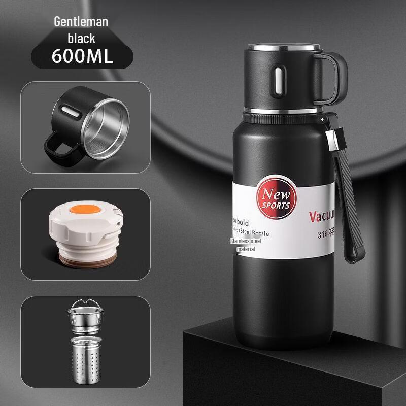 Xihe 316 Stainless Steel Insulated Tea Infuser Bottle