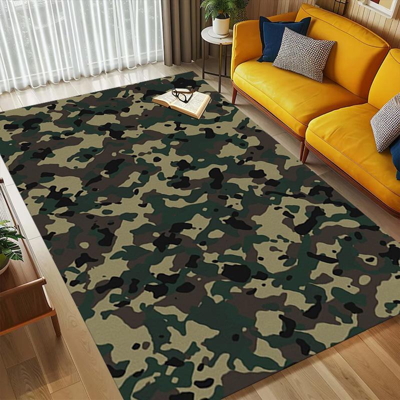 Camouflage Living Room Nonslip Area Rug Soft Carpet For Bedroom Game Playroom Sofa Office Home Decor Doormat Christmas Gift C9301444