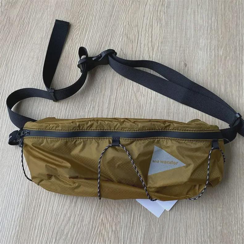 Ultradünne 3m Reflektierende Wasserdichte DuPont Nylon Karomuster Hüft- und Brusttasche