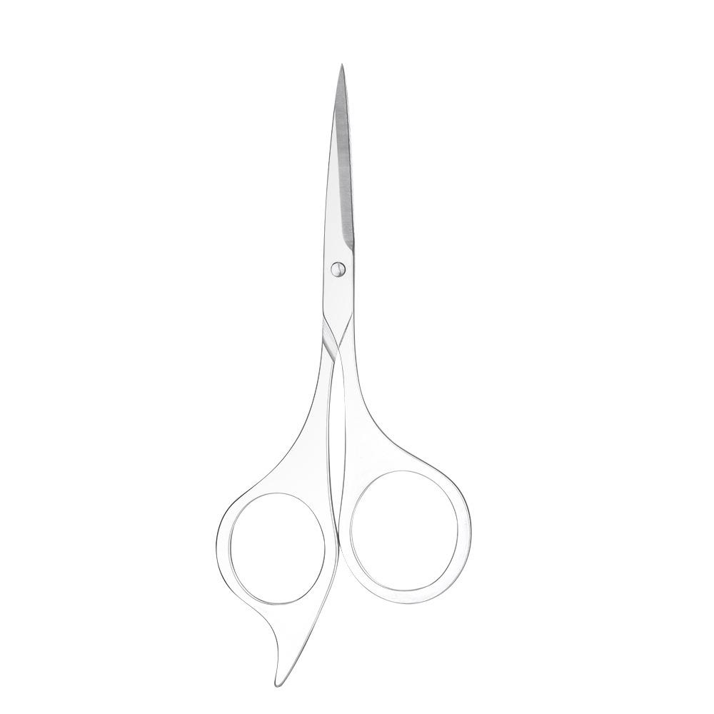 High-End Stainless Steel Men s Beard & Nose Hair Scissors - Sharp Beauty Tool