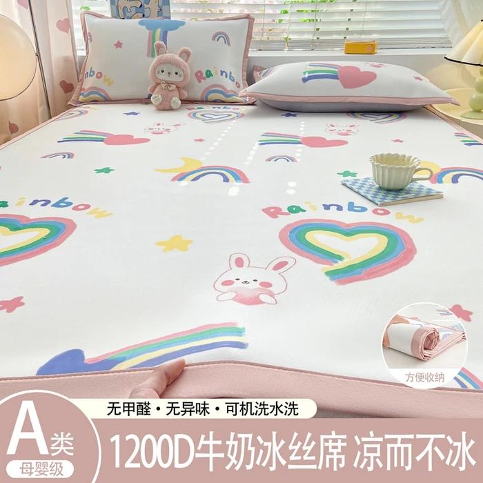 Весна/лето Новинка 1200D цифровая печать карбоновый легкий молочный ледяной шелковый — фото 11