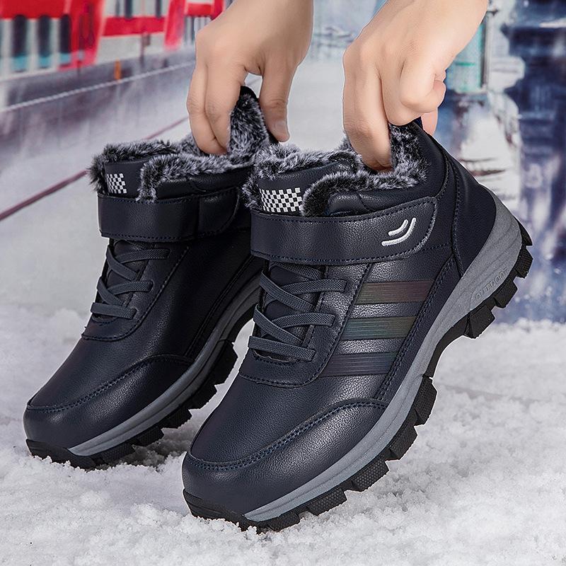 Cotton shoes winter new velvet thickened cotton boots outdoor walking shoes snow boots sports shoes tide