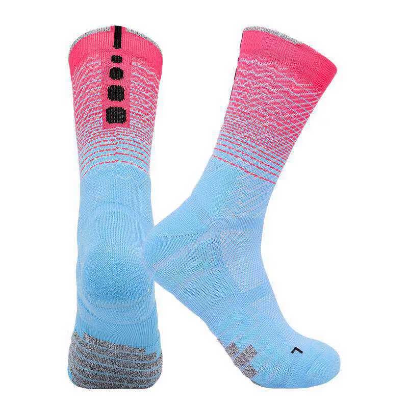 OEING Gradient Anti-Slip Basketball Socks 39-44