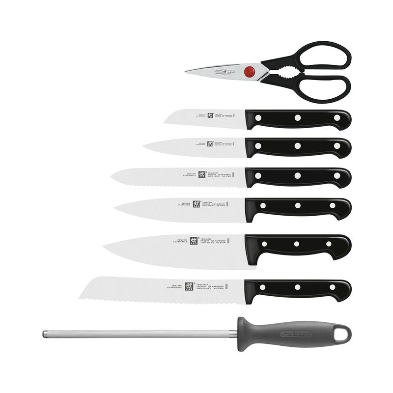 Henkel Zwilling TWIN CHEF 2 Knife Block Graphite 9P