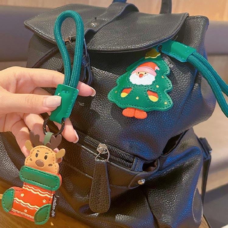 Christmas Keychain Bag Charms Car Keyrings Bag Charms Accessories for Purse Backpack Decorations Valentines Day Gifts