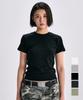 TAKEASY (Women'S) Solid Ribbed Mini Tee - 5 Colors