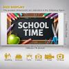 Paper School decoration Eye-catching Colorful Decorative Wall decoration Innovative Welcome banner for School decoration