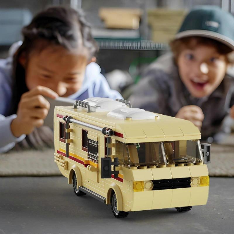 MOC Moive Series 2023 New Breaking Bad Car Building Blocks Kit Vehicle Toy For Children Kid Birthday Gift Wholesale Dropshipping
