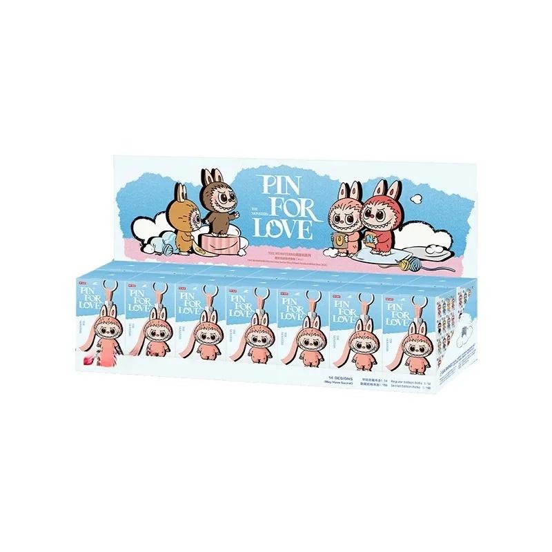 THE MONSTERS PIN FOR LOVE Series Blind Box Guess Bag Mystery Box Toys Doll Anime Figure Ornaments Gift Collection