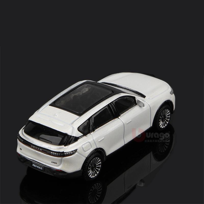 1:64 VOYAH FREE SUV Alloy Car Model Diecasts Metal Miniature Scale Vehicles Car Model Simulation Collection Childrens Toys Gift