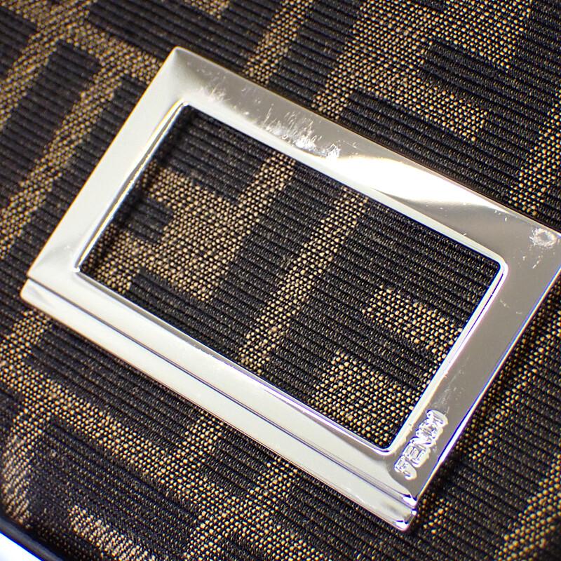 FENDI  7VA649ALWKF0L3T Shoulder Bag Brown/black leather Women