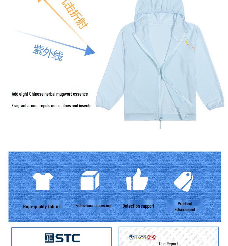 Kids' Summer Sun Protection Quick-Dry Jacket – Boys' Sportswear and Girls' Anti-Mosquito Skin Clothing