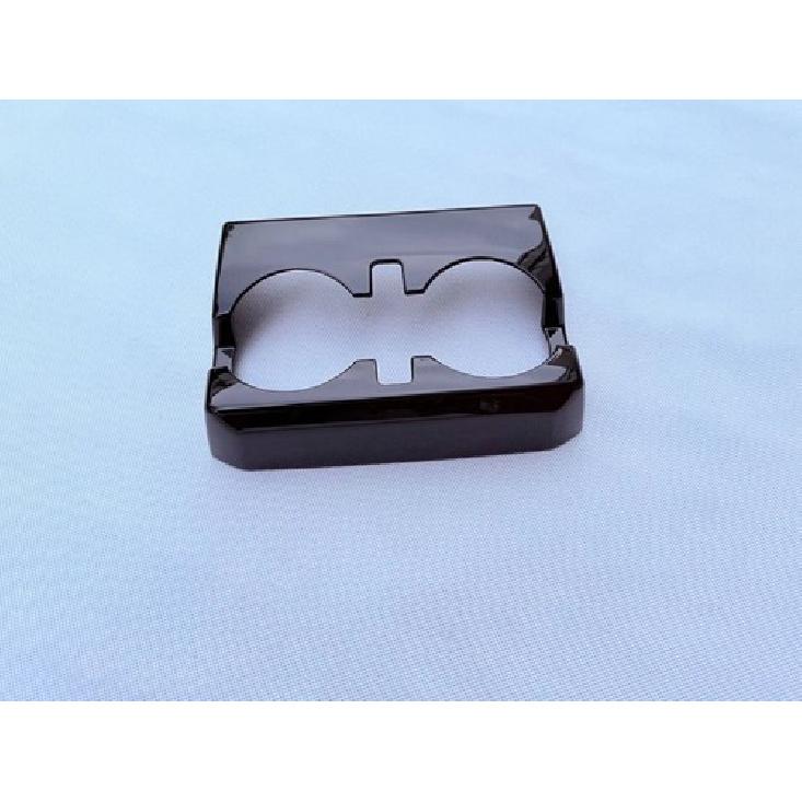 For Chevrolet Colorado 23-25 Black ABS Rear Water Cup Holder Frame Cover Trim