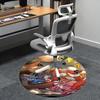 Power Rangers Chair Mat   Round Carpet for Home Decor, Office Use, Bedroom, Living Room, Gift Idea0283b
