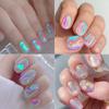 1 Roll Nail Foils Transfer Aurora Laser Stickers Nail Decals Wraps Glitter Polish Manicure Decoration