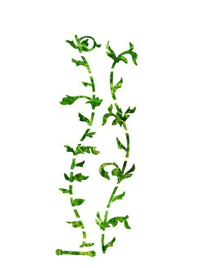 Наклейки-декали на гриф акустической и электрогитары «Древо жизни»