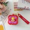 Creative Three-dimensional Cartoon Coin Bag Cute Silicone Small Square Bag Mini Keychain Student Backpack Pendant Bag Gift